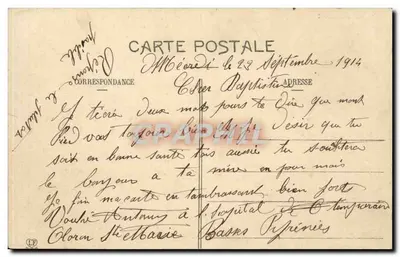Le Basses-Pyrénées — Vista della Alta Valle dell'Aspe con il Pia eau de la Maison Cantonnière e il Somport — Fototipia Labouche frères, Toulouse, n° 1041 — Verso