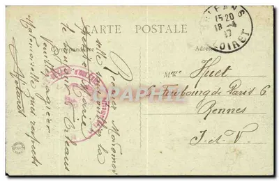 Orléans - Plaza Albert I y la Estación — n° 884 — editor Th.G — Reverso