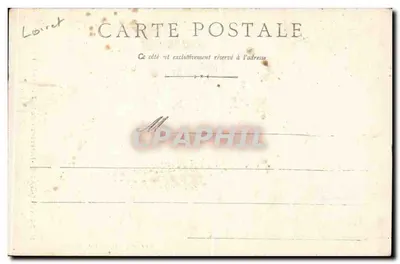 Interno della chiesa di San Pietro-le-Puellier — Orléans — Edito dalle Galeries Orléanaises, N.34 — Verso