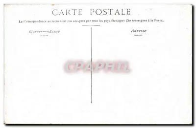 Orléans — Le Mail — Chocolat Debauve & Gallais, 30 rue des Saints-Pères, Parijs — Achterkant