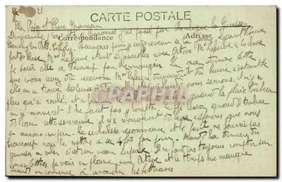 Rollot (Somme) — La Gare détruite — Manuel Rollot — Rewers