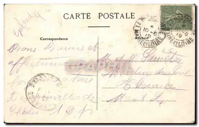 Deux jeunes filles avec poupée — Artaud et Nozals, Nantes — éditeur Artaud et Nozals, n°27 — Verso