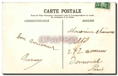 Wejście do Pustyni — Trasa do Grande Chartreuse — E.R. — n°215 — Rewers