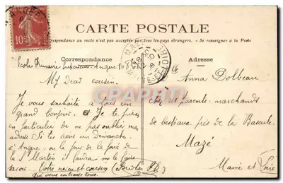Angers (M.-et-L.) - Scuola Primaria Superiore per Ragazzi - Il Refettorio — Verso