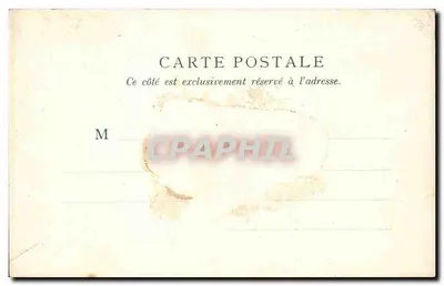 Entrada do Deserto — Estrada da Gde. Chartreuse — L. Pons, editor, Grenoble, n° 851 — Verso