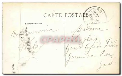 Nîmes - Galeria Jules Sallies (Muzeum) — wydawca anonimowy, nr 47 — Rewers