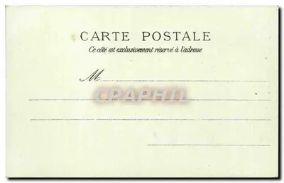 PYRÉNÉES - Pasterz i owca na górze - D. T., Lourdes — Rewers