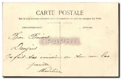 Angers — Hotel Pocztowy i Telegraficzny oraz ulica Saint-Maurille — A. R. wyd. — Rewers