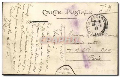 Angers — Plac Ralliement — Rue d'Alsace i Grand Hôtel — A. B. — Rewers