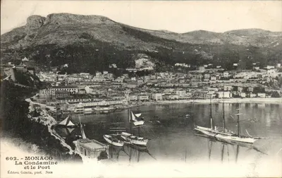 Monaco - La Condamine e o Porto — Edição Gileita, fot. Nice, n° 602