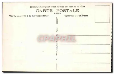 Floresta de Compiègne — Monumento da Armistício — Marcel Magès, Arquiteto — Verso