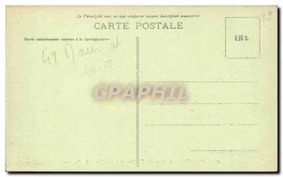 Angers - De Staat van Koning René en het Kasteel — L. V., fot. — n°21 — Achterkant