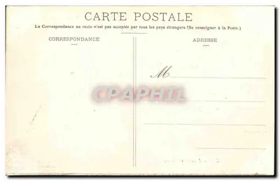 Nîmes. A Maison Carrée — Edição Granier et Pilon, n°4 — Verso