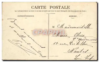 Nîmes - Giardini della Fontaine - Uscita del Canale — Edizione Gravier & Piton, Nîmes — Verso