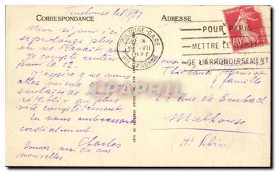 Nîmes — Les Arènes (Côté Ouest) — LL, nr 140 — Rewers