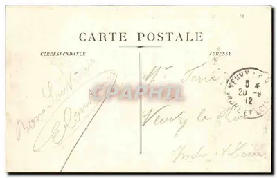 Bordeaux - Panorama z wieży Świętego Michała — Galerie Bordeaux — wydawca nieznany, nr 14 — Rewers