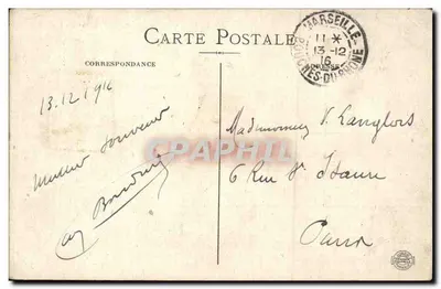 Marseille - A Corniche (O Profeta) - I. P. — Verso