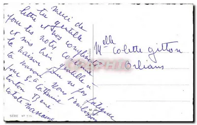 Mały słonko — Zabawia swojego taty i mamy — M. Catherine, seria N° 715 — Rewers