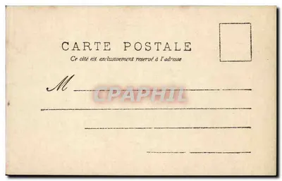 Mała dziewczynka z kuryczkami — scena ogrodowa — A.N. PARIS — Rewers