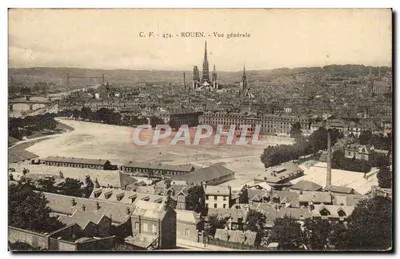 Rouen — Vue générale — C.V. 474