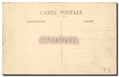Rouen — Vue générale — C.V. 474 — Verso