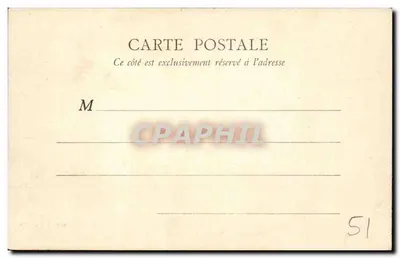 Reims — Dom Odbudowy — B. F., Paryż — Rewers