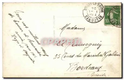 Elegante koppel — Goed jaar — DÉDÉS PARIS 771 — Achterkant