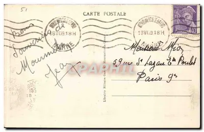 As Grandes Necrópoles da Guerra - Cemitério Nacional de Mourmelon le-Grand (Campo de Châlons) — Verso