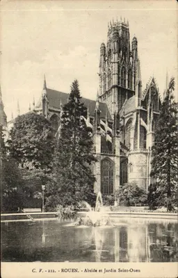 Rouen - Abside e Jardim Saint-Ouen — C.V. - 212