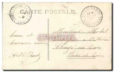 Kobieta w pelerynie — Szczęśliwy rok — wydawca anonimowy, nr 169 — Rewers