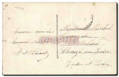 Para — Szczęśliwy Nowy Rok — Maschet, nr 1721 — Rewers