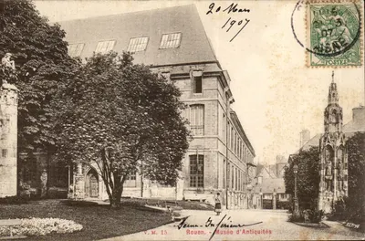 Rouen - Museu de Antiguidades — V.M. 15 — editor V.M. 15