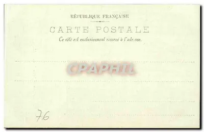 Rouen — La Tour de Jeanne d'Arc — LL. — Verso