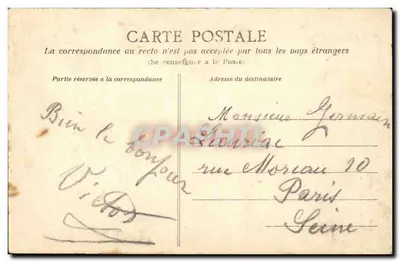 Torre Jeanne d'Arc — Rouen — G.V. 447 — Verso