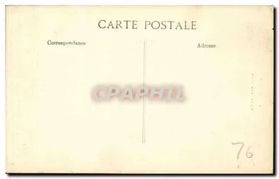 Rouen — Katedra Świętego Owena — Wydawca E-D, n° 61 — Rewers