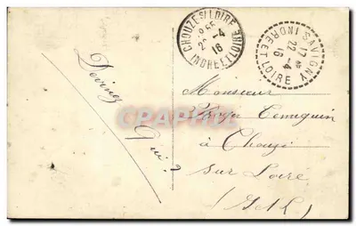 Mulher segurando ovos de Páscoa — Carta postal de Páscoa — Editor DIX, n° 391/2 — Verso
