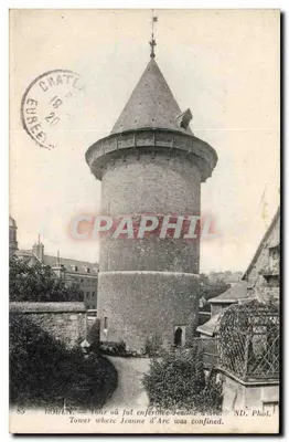 Rouen — Torre onde Joana d'Arc foi presa — ND. Fot.