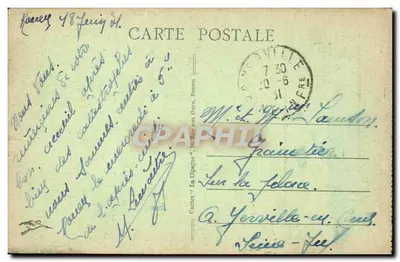 Rouen - Chiesa di San Ouen - Facciata — n°410 — editore sconosciuto — Verso