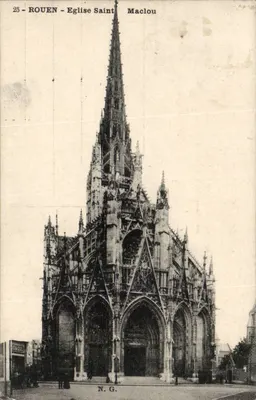 Rouen - Igreja de São Maclou — N.G. n°25
