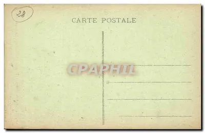 Katedra w Chartres (E.-et-L.) — Podpory i łuki podporowe — G. Foucault, wyd., Dreux — Rewers