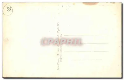 Chartres - Katedra, Perspektywa - Portaal Południowy — JO-184 — Rewers