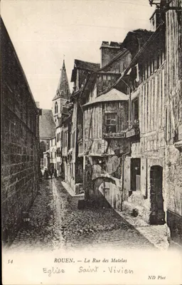 Rouen — A Rue des Matelas — ND Phot