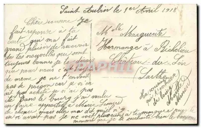 Páscoa — um coração que carinhosamente te ama — editor A&S n°1192 — Verso