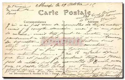 Chartres — Pomnik poświęcony Pasteurowi w pamięć doświadczeń dotyczących szczepionki na wędrówkę — Paul Racher, fot. — Rewers