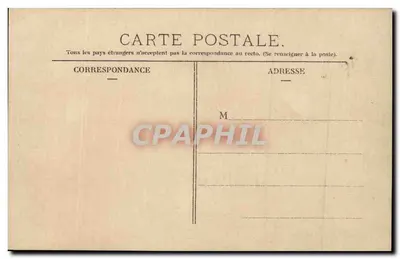 Child writing — antique postcard — publisher unknown — Back