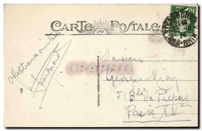 Strasburg - Katedra - Façada południowa — wydawca Strasbourg, nr 10 — Rewers
