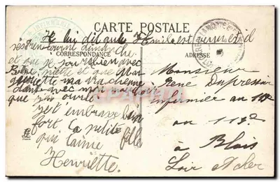 As famosas carreiras de Soissons — onde os alemães se refugiaram — Foto Meurisse, n°346 — Verso