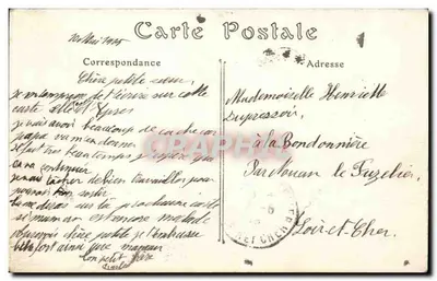 Ruïnes van Ypres — Hotel de Ville na de bombardement van 22 november 1914 — Foto Antony Vire — Achterkant