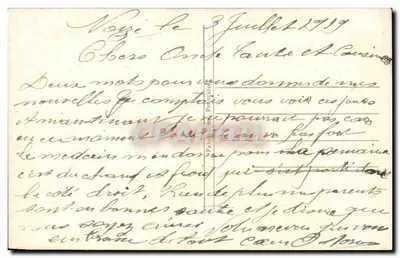 Muguet porte bonheur — edição Gloria, n° 1086 — Verso