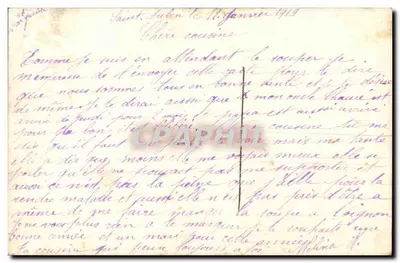 Bukiet myśliwki i róż — DIX 967/4 — Rewers
